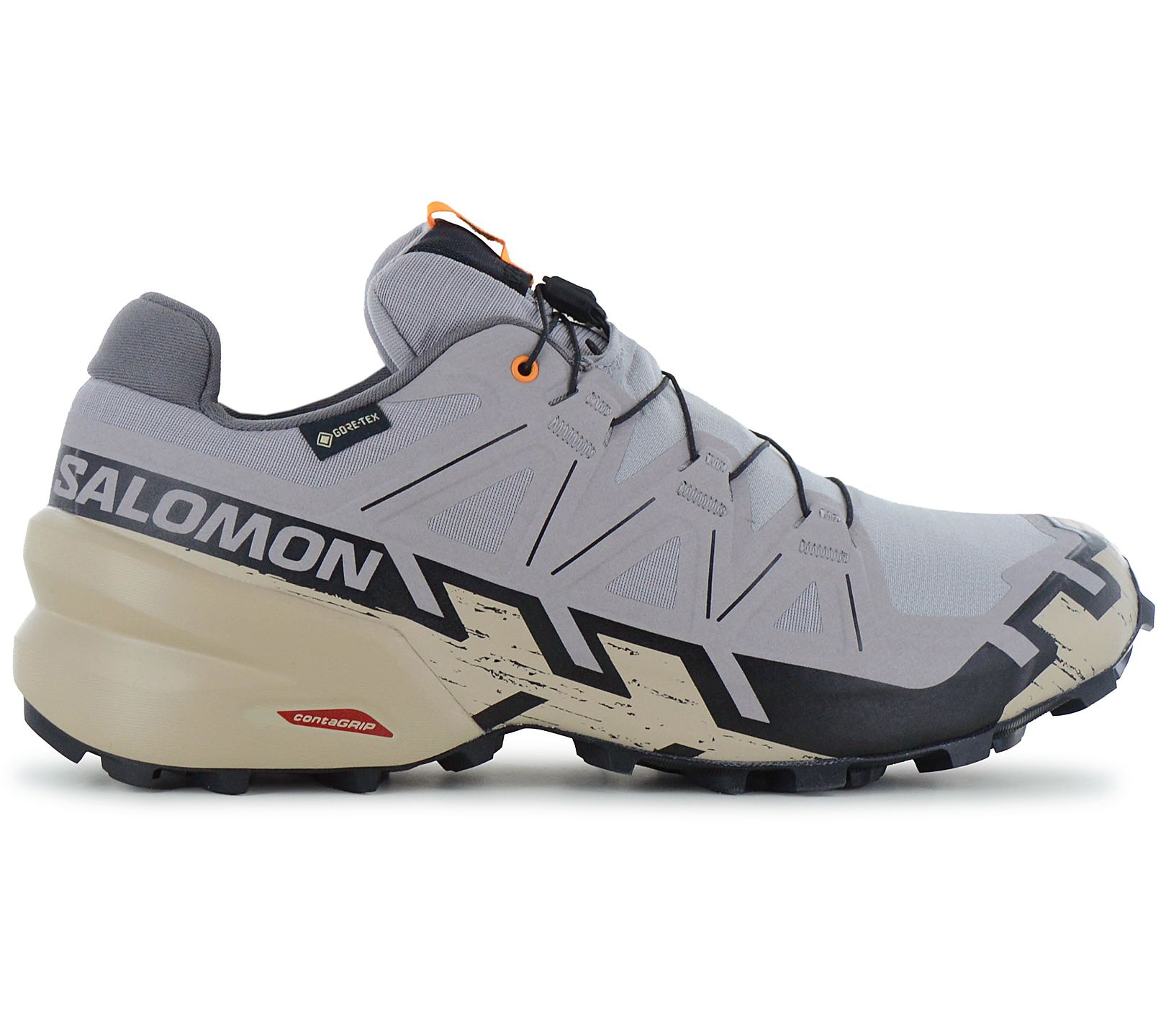 

Salomon Speedcross 6 GTX - GORE-TEX - Мужские кроссовки для трейлраннинга Беговые кроссовки Серый 478534 ОРИГИНАЛ EU 46 UK 11 серый