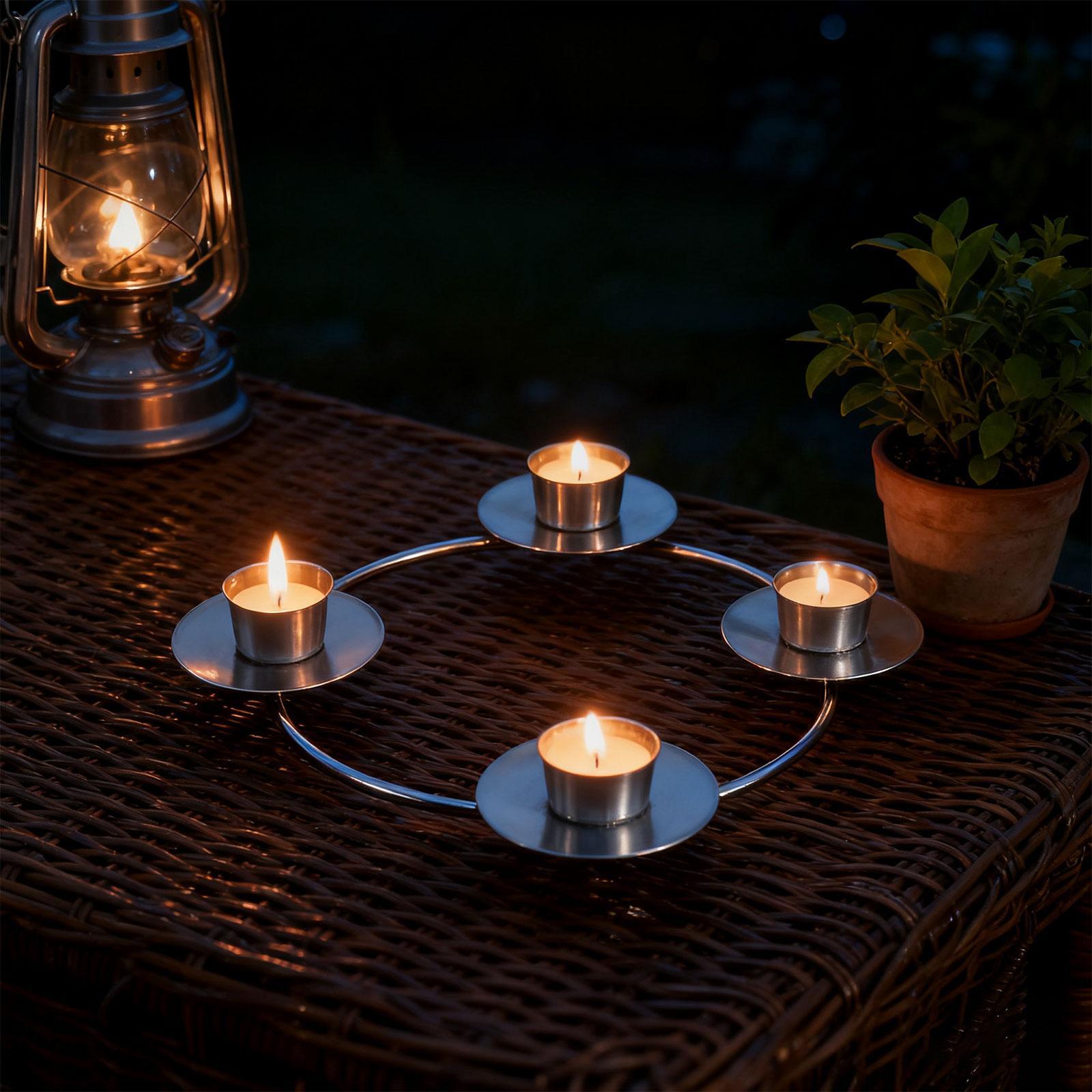 

Metal Taper Candle Holder Vintage Candle Stand Decorative Centerpiece for Wedding Dinner Living Room Table срібний