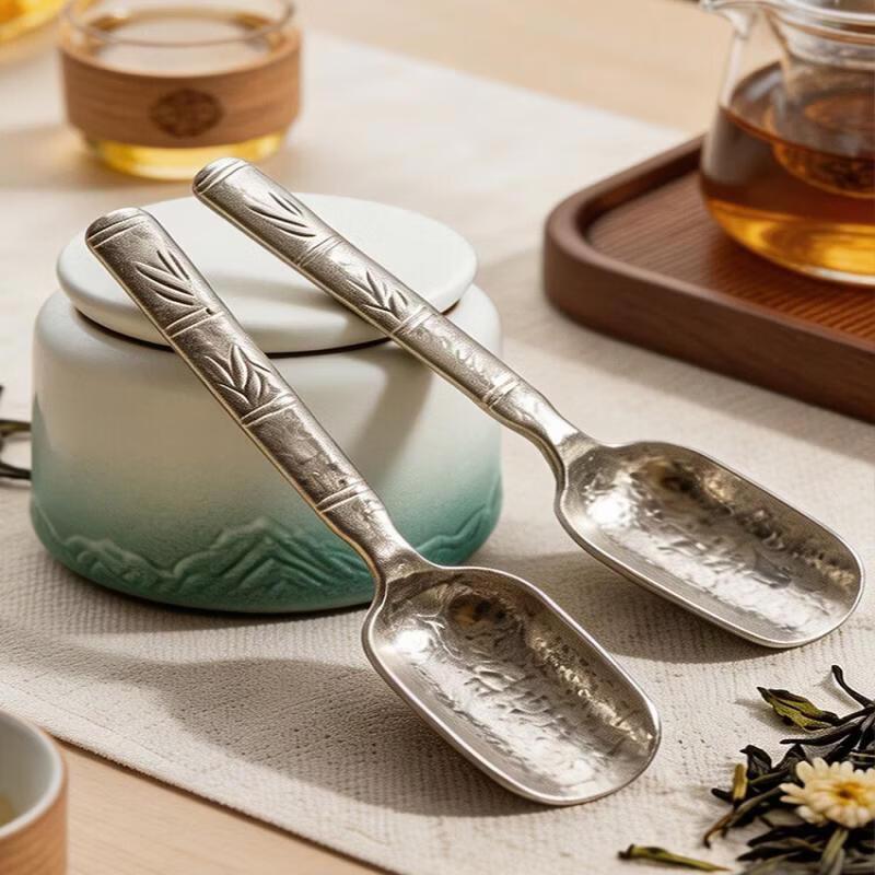 ZISIZ Pure Titanium Long-Handled Tea Spoon