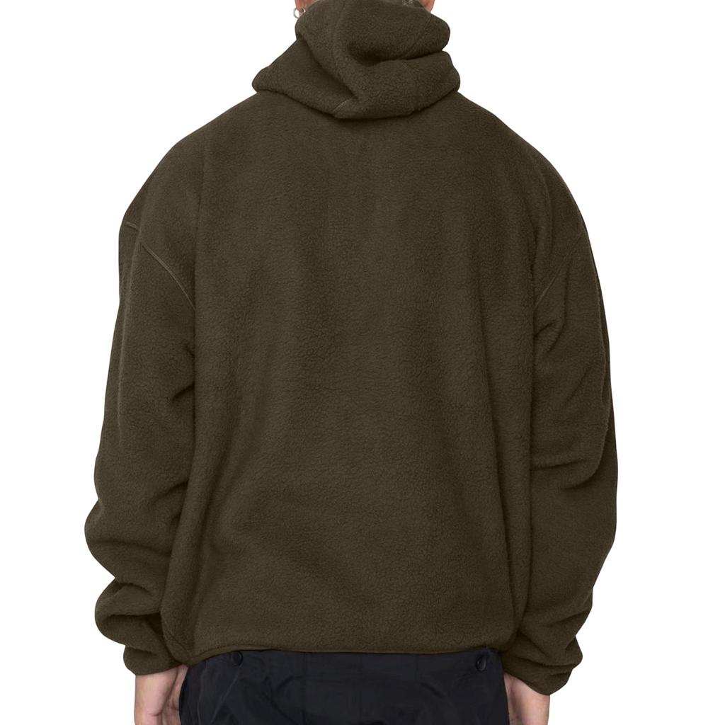 Men's  Leisure  Adding   Fleece  Zipper  Hooded  Hood  Hoodie