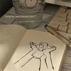 High Appearance Level Blank Notebook Blank Pages Diary Notebook  Drafts Writing