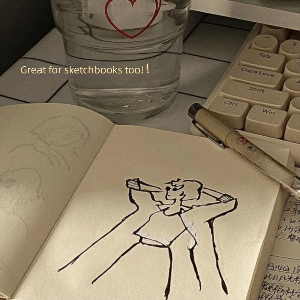 High Appearance Level Blank Notebook Blank Pages Diary Notebook Drafts Writing
