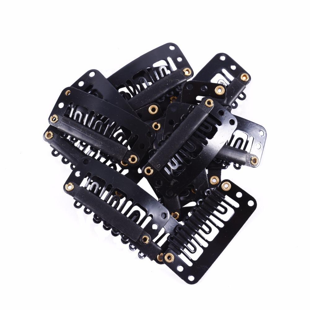 

U-образные парикмахерские BB-зажимы для DIY аксессуаров для волос и ювелирных изделий 3.2cm U-shape чёрный