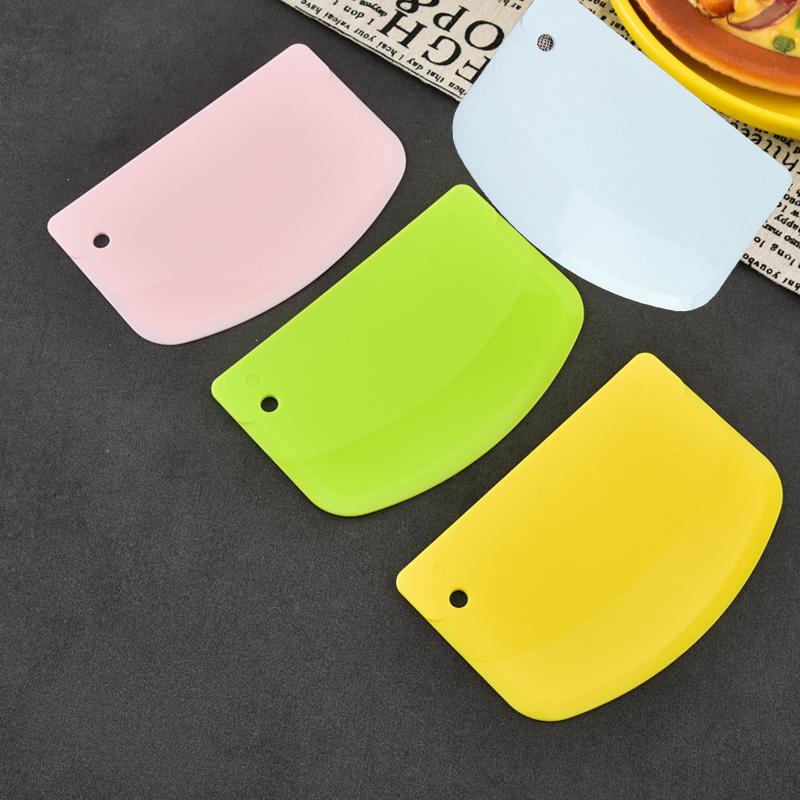Cream Scraper Diy Pastry Knife Gummy Dough Scraper Butter Batter Cake Knife Pastry Baking Tool Kitchen Accessories