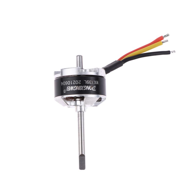Hot Sale Micro 23mm WX739L Brushless Motor Long Shaft DC12V-24V 20V 3S-6S 1700KV High Speed For Aircraft Model Electric Grinding