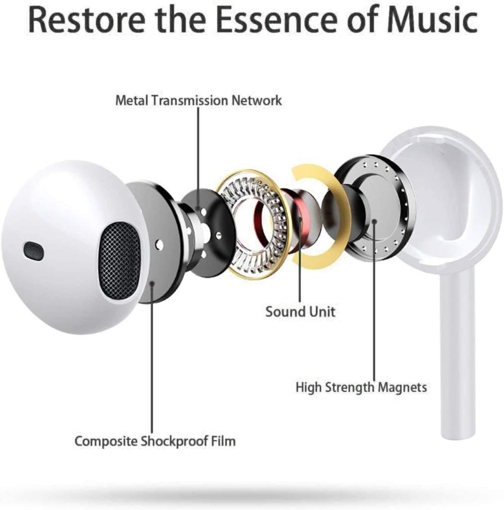 USB C Headphones for iPhone 17/17 Pro/16/16e/15 Pro Max/Plus, Type C Earbuds Wired Earphones (Microphone & Remote Control) Noise Cancelling for lPad