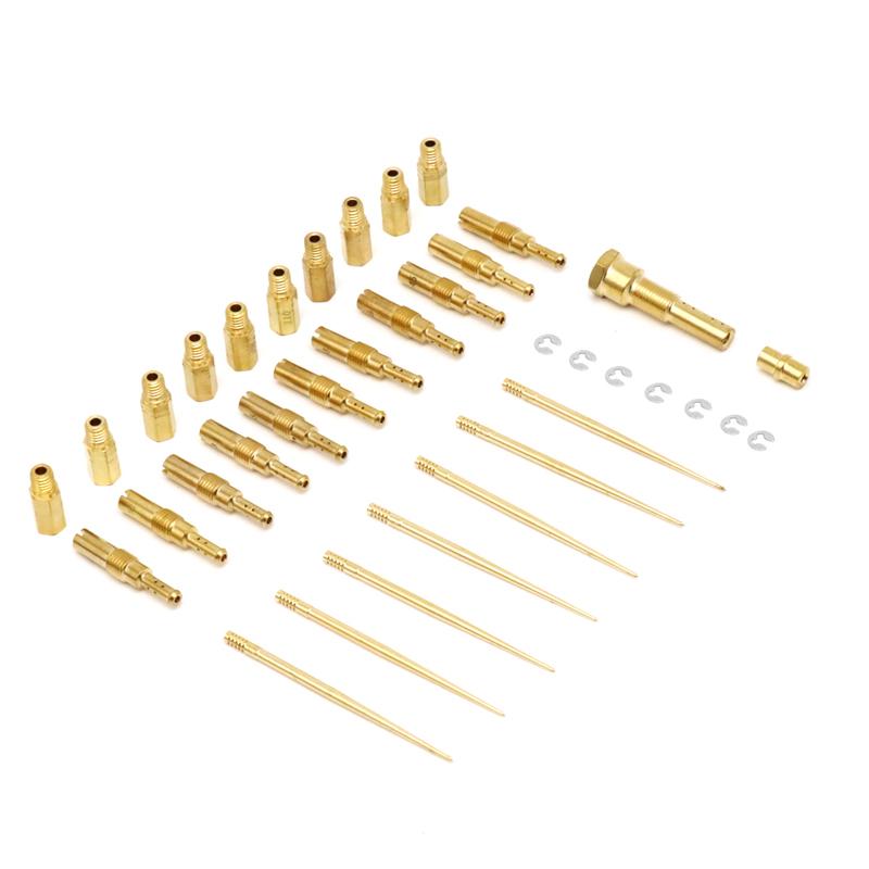 ZSDTRP PE 26-28 PWK 21-34 Carburetor Super Presisi Repair Kit with Slide Needle Pilot Main Jet Niddle House