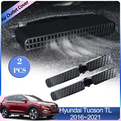 Capac de evacuare a aerului pentru Hyundai Tucson TL 2016 ~ 2024 Aparat de condiționare a mașinii sub scaunul din spate protejarea ventilației evacuare accesoriu interior