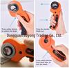 45mm Rotary Fabric Cutter with Blade Handle for Cloth and Leather