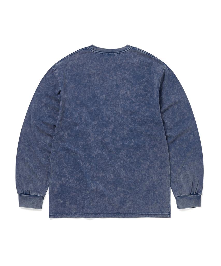 THISISNEVERTHAT T-Logo L/S Tee Royal Blue