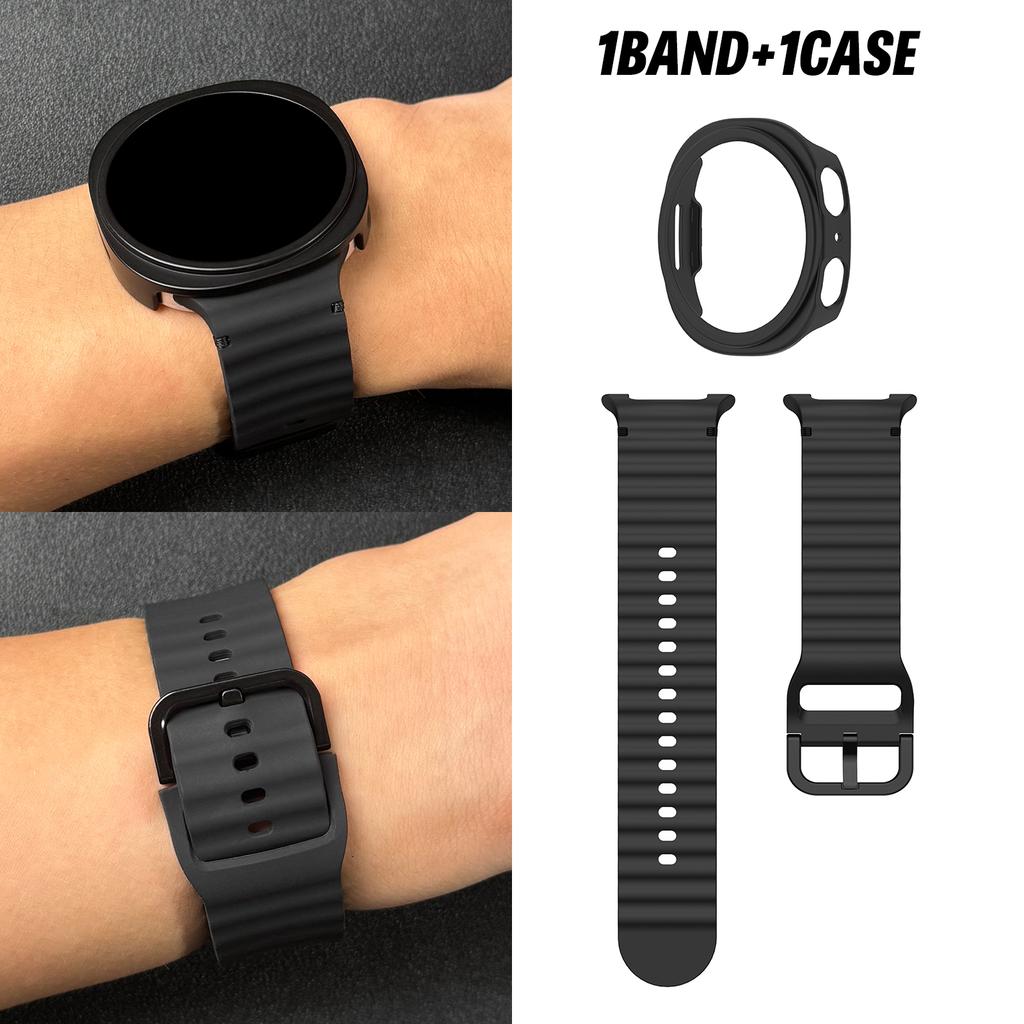 40/44/46mm Watch Strap for Samsung Watch 8/Watch 8 Classic Anti-Collision Protection Seamless Fit Breathable and Sports Strap