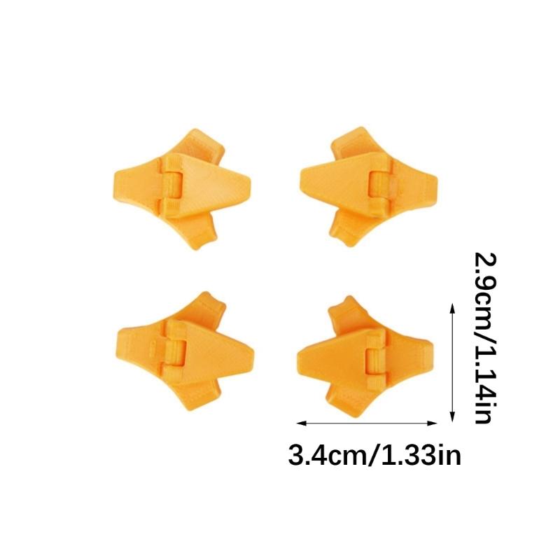Adjustable Height Drones Landing Gear Foldable Structure ABS Material for 2 Secure Outdoor Filming Support