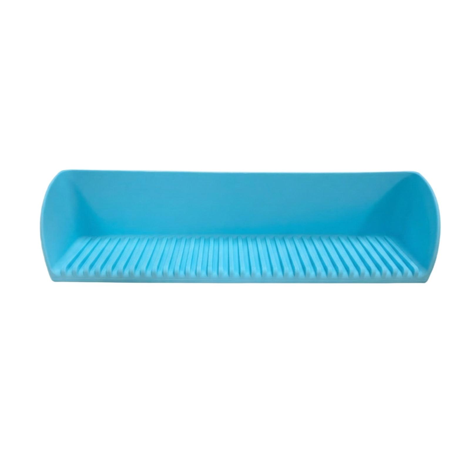 

Silicone Bathtub -Proof Toy Storage Rack, Bathroom Guard & Suction Cup Non- Toy Mat синій