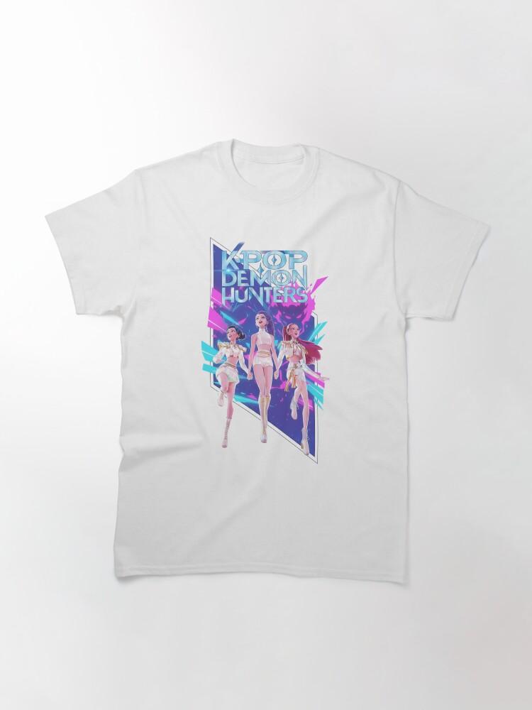 

Kpop Demon Hunter Dark Fantasy Idol Aesthetic Anime Design TShirt 2026Summer Men Women Luxury Fashion Cotton Tshirt Street Y2K M