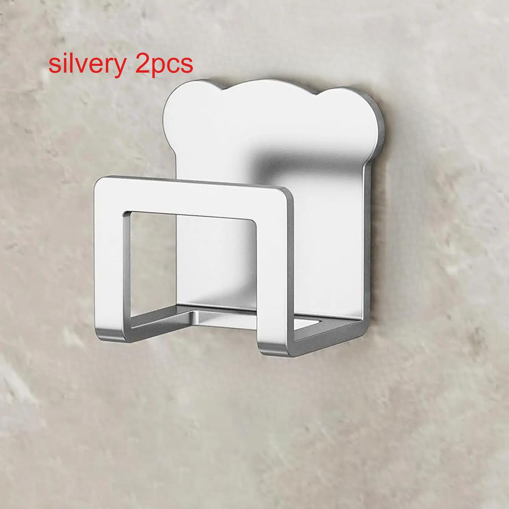 2PCS Stainless Steel Holder Self Adhesive Sink Drain Drying Sponges Racks Shelf Kitchen Storage Wall Hooks Holders Organizer