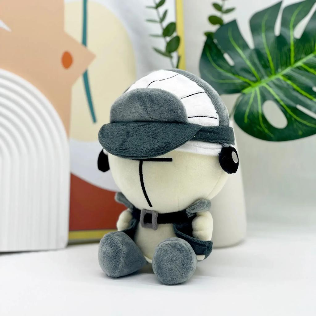 7.8 inch Madness Combat Hank Wimbleton Plush Doll Cute Cartoon Sanford Deimos Plush Toy Soft Stuffed Christmas Birthday Gift