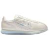 Nike Cortez Cómodos Versátiles de Caña Baja Estilo de Vida Casual Zapatillas para Mujer Blancas IU0528-114