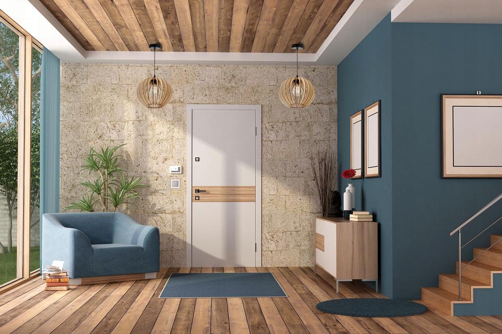 MODERN WOODEN LED CEILING HANGING LAMP