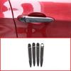 Soft Carbon Fiber Car Door Handle Cover Exterior Trim For BMW 3 4 Series 13-19