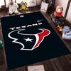 Houston Texans Logo Design Rug, Non-slip Rug Suitable for Living Room and Bedroom Sofas.