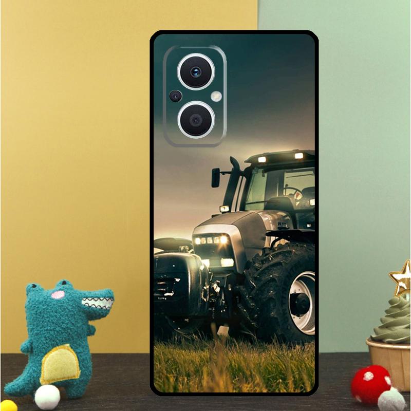 Farm Vehicle Tractor Case For OPPO Reno 15 15F 14 13 12 11 10 Pro 14F 13F 12F 11F 8T OPPO Find X9 X8 X6 Pro Cover