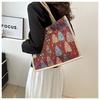 Linen Bag Hand-painted Cotton Sacks Jute Portable Imitation Sacks Linen Bags Shopping Bags Laminated Bags