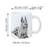 Schnauzer I - Cup with a Dog, Cute Cup with Graphics, a Gift with Your Photo from the Art-Dog Brand