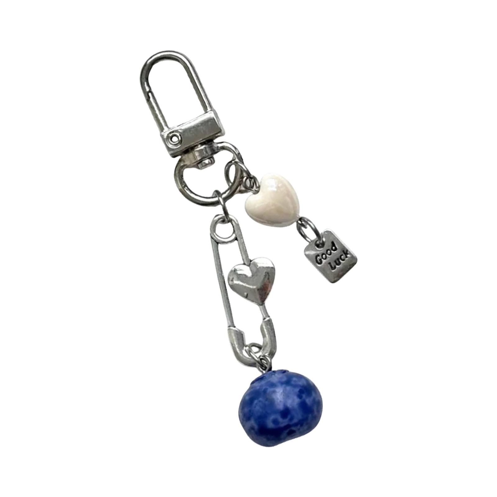 

Мобильный ремешок/брелок для законодателей моды и искателей приключений, брелок с подвеской в виде черники, модный шнурок для телефона, украшение 2