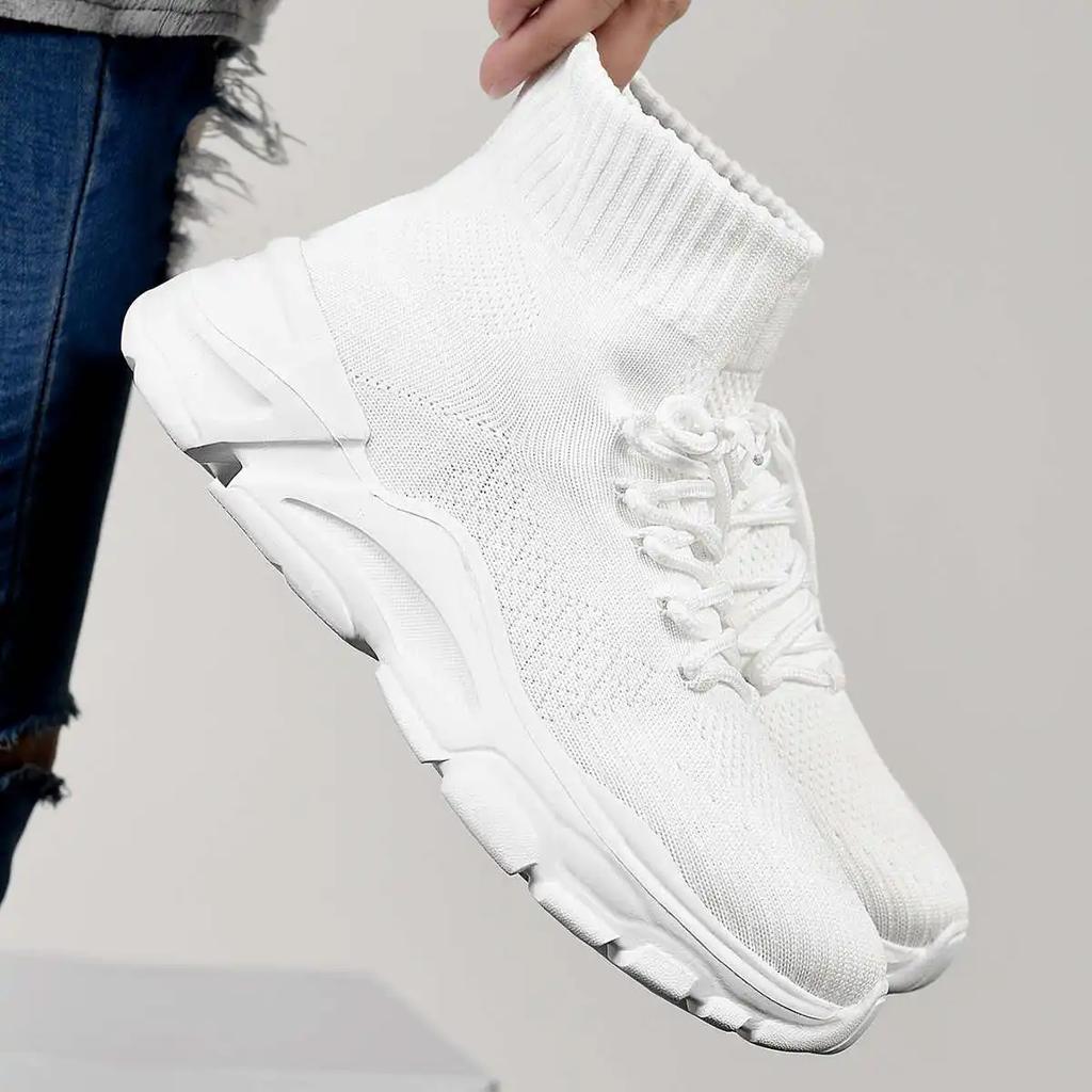 Ete Platformed Bicolor Shoes Casual Sports Femme Sneakers Woman White Chassure Universal Brands New Fast On Sale Lux Lofer