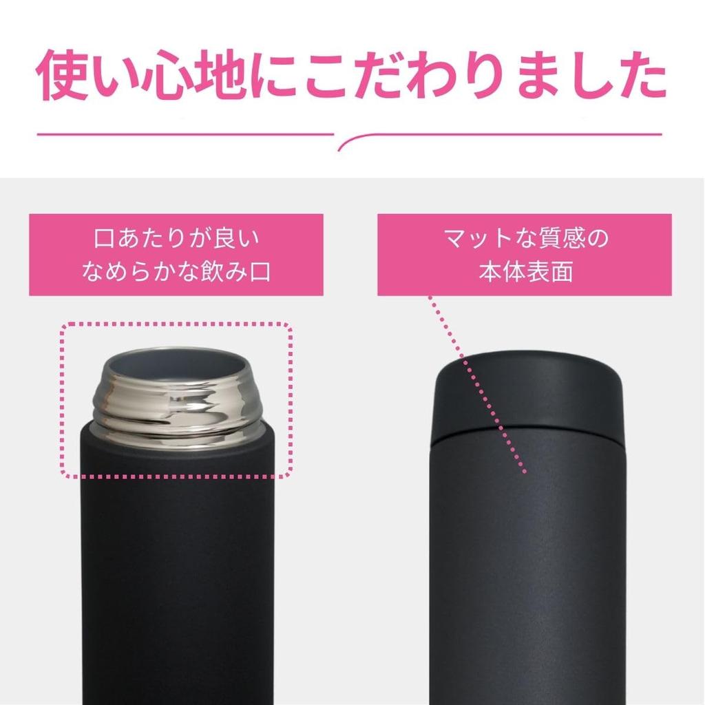 Zojirushi Stainless Steel Bottle Large Capacity 600ml Screw Lid Dishwasher Safe Seamless Design Ice Purple SM-GS60-VM