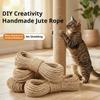10M Natural Sisal Rope Cat Scratcher Rope Tree Scratching DIY Toy Paw Claw Furniture Protector Scratching Post