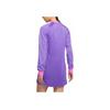 Jordan Casual Sports Pullover Round Neck Long Sleeve Dress Women Dress Lavender-Pink DA1535-511