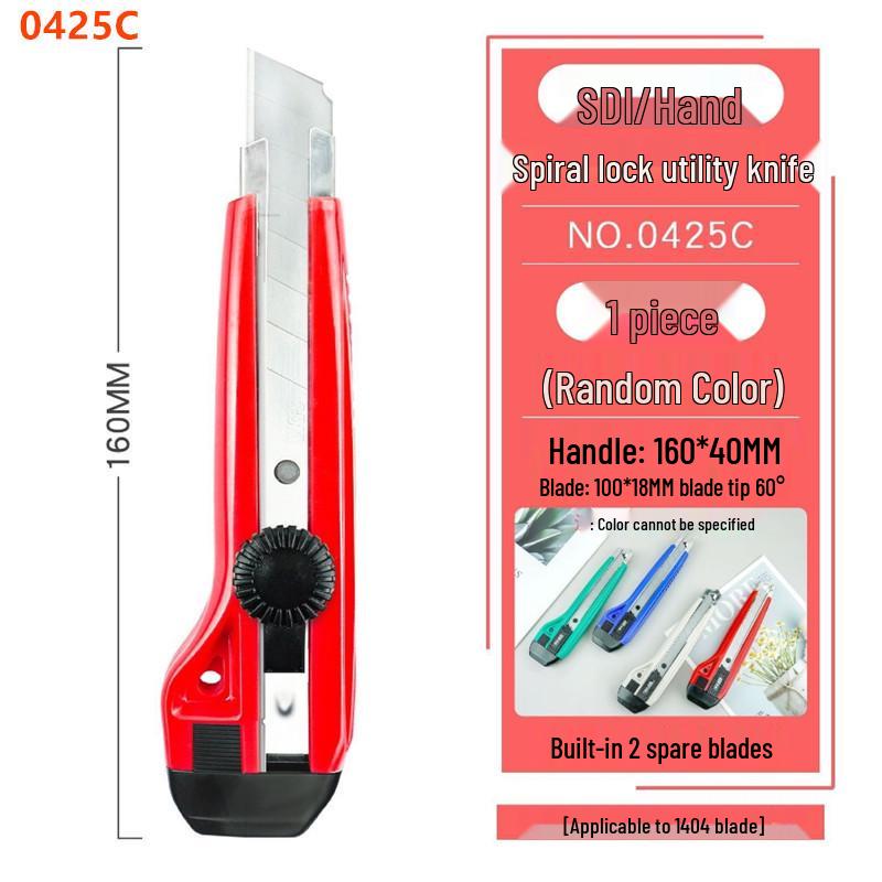 SDI Utility Knife for Leather and Paper Cutter - Small & Large (0443C, 3006C)