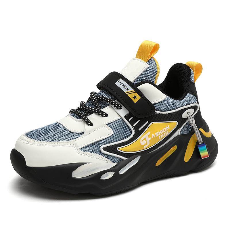 Kinder Sneaker Jungen Mesh Atmungsaktiv Laufschuhe Kinder Flache Freizeitschuhe Große Größe