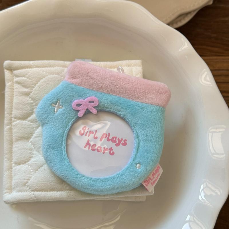 Kawaii Pudding Pins Storage Bags Cute Animal Plush Organizer for Women Cartoon Anime Doll Protective Bags Japan Style 2026 New