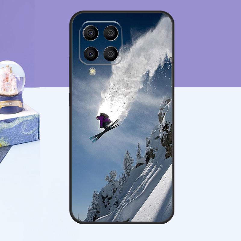 Ski Neige Snowboard Case For Samsung Galaxy M14 M54 M13 M23 M16 M11 M21 M31 M20 M34 M52 M32 M12 M36 M56 M15 M55