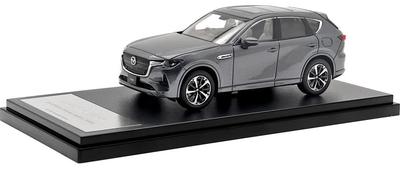 INTERALLIED Hi Story Mazda Premium Modern Machine Gray Premium Metallic Afgewerkt Product 1/43 CX-60 XD-HYBRID (2022)