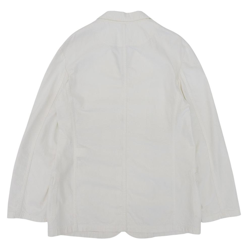 S'YTE Men's White Cotton Jacket UM-J55-005 Jacket ― whiteUsed