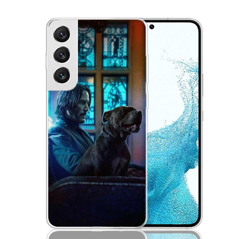 John Wick 4 Movie Phone Case For Samsung Galaxy S23 S24 S25 Ultra S20 FE S21 + S22 Plus S10 Soft Print Shell Cover Fundas S23 S2