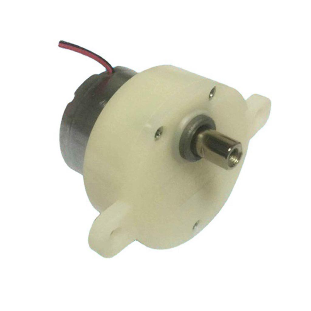 12V Geared Motor Low Speeded High Torques Quiet Operations for Stage Lighting Display Cabinet Applications Daily Use