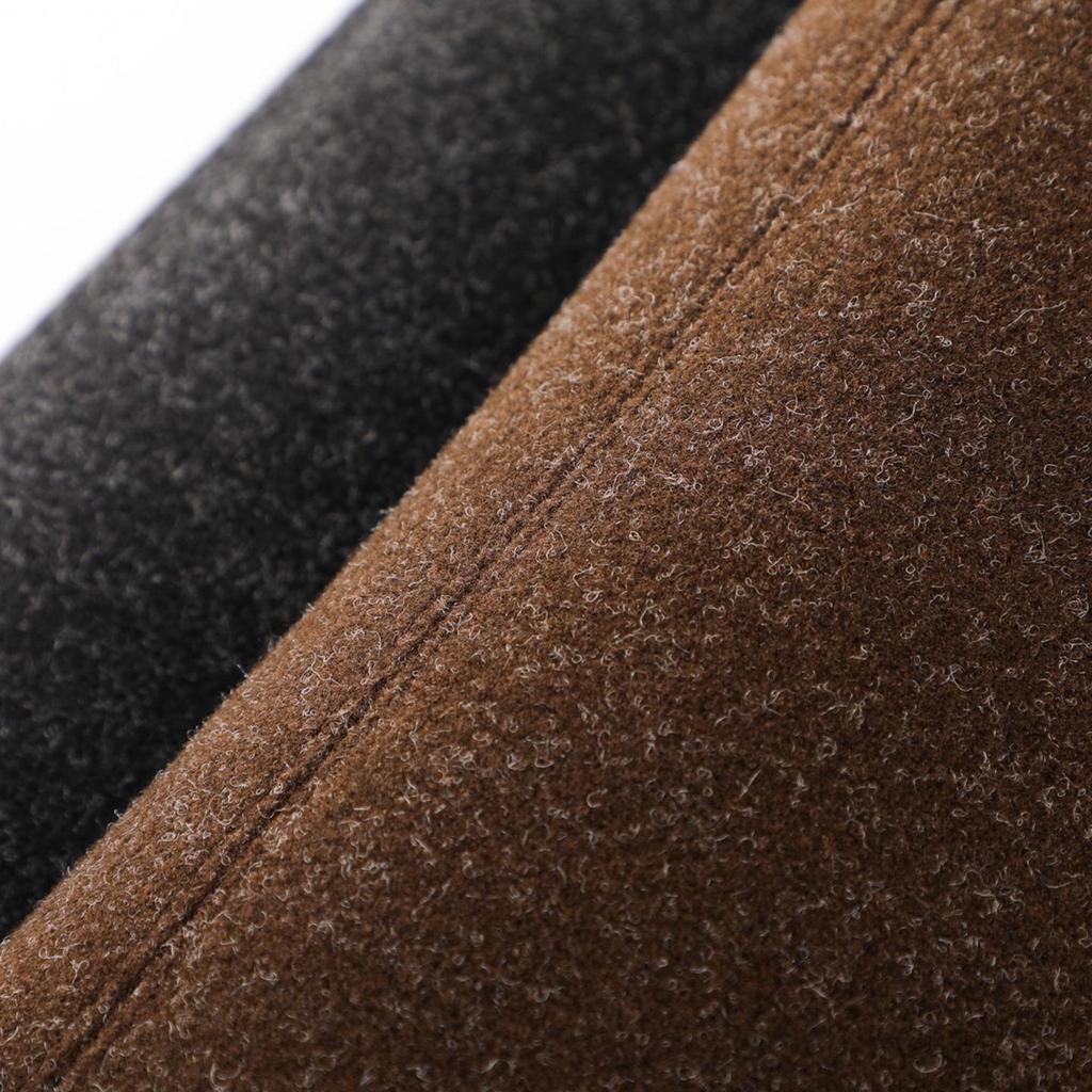 2025 Coffee Wool A-line High-waisted Slim-fitting Skirt for Petite Women’s Winter Collection