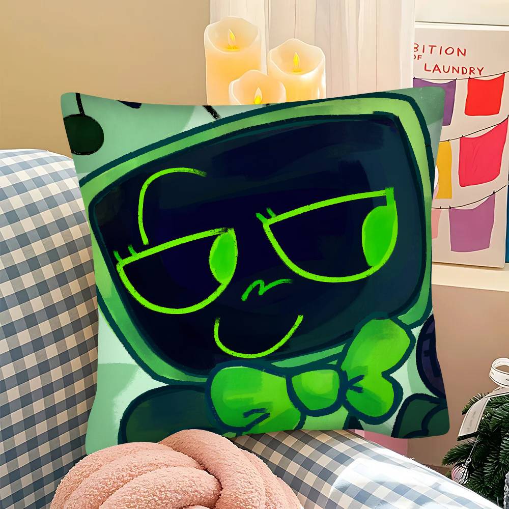 Pc Vee Dandys World TV Game Pillow Case Fashion Square Pillowcase Bedroom Sofa Room Ins Decoration Leisure