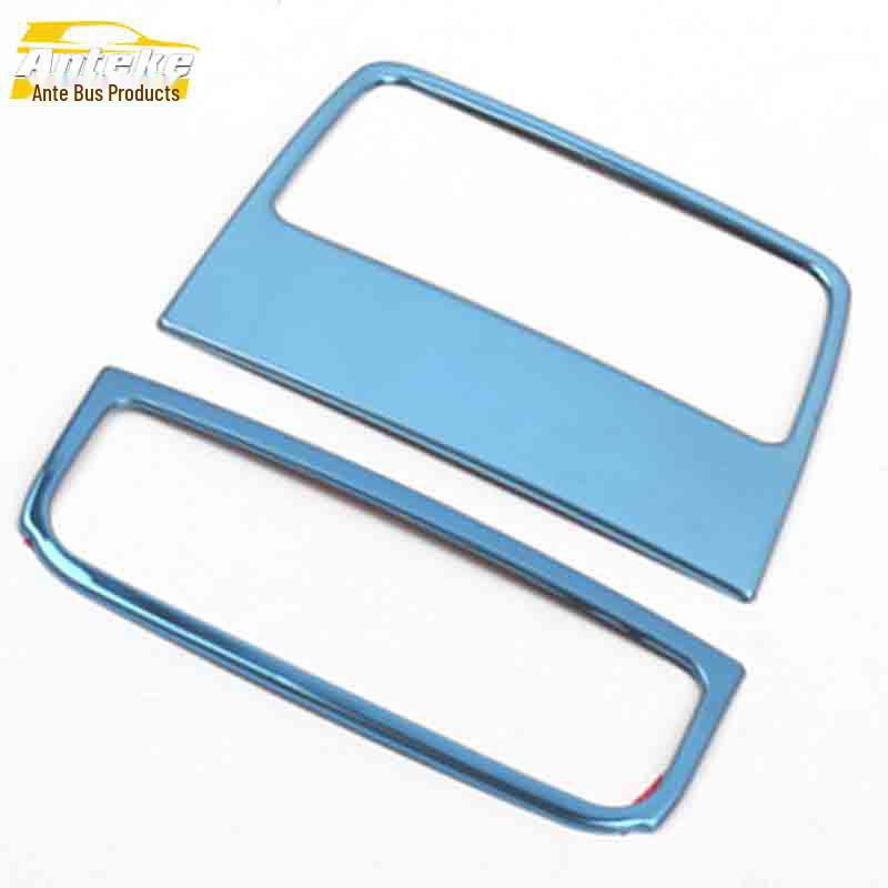 Acabamento da saída de ar traseira de aço inoxidável Boyue para terceira fileira