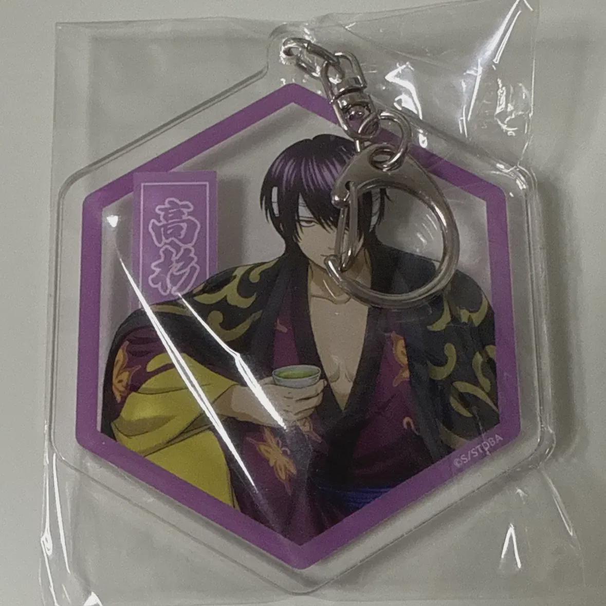 

Акриловый брелок для ключей Gintama Animate Collaboration Cafe Takasugi