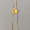 High-end Golden Collarbone Chain Luxury Exquisite Neck Pendant  Versatile