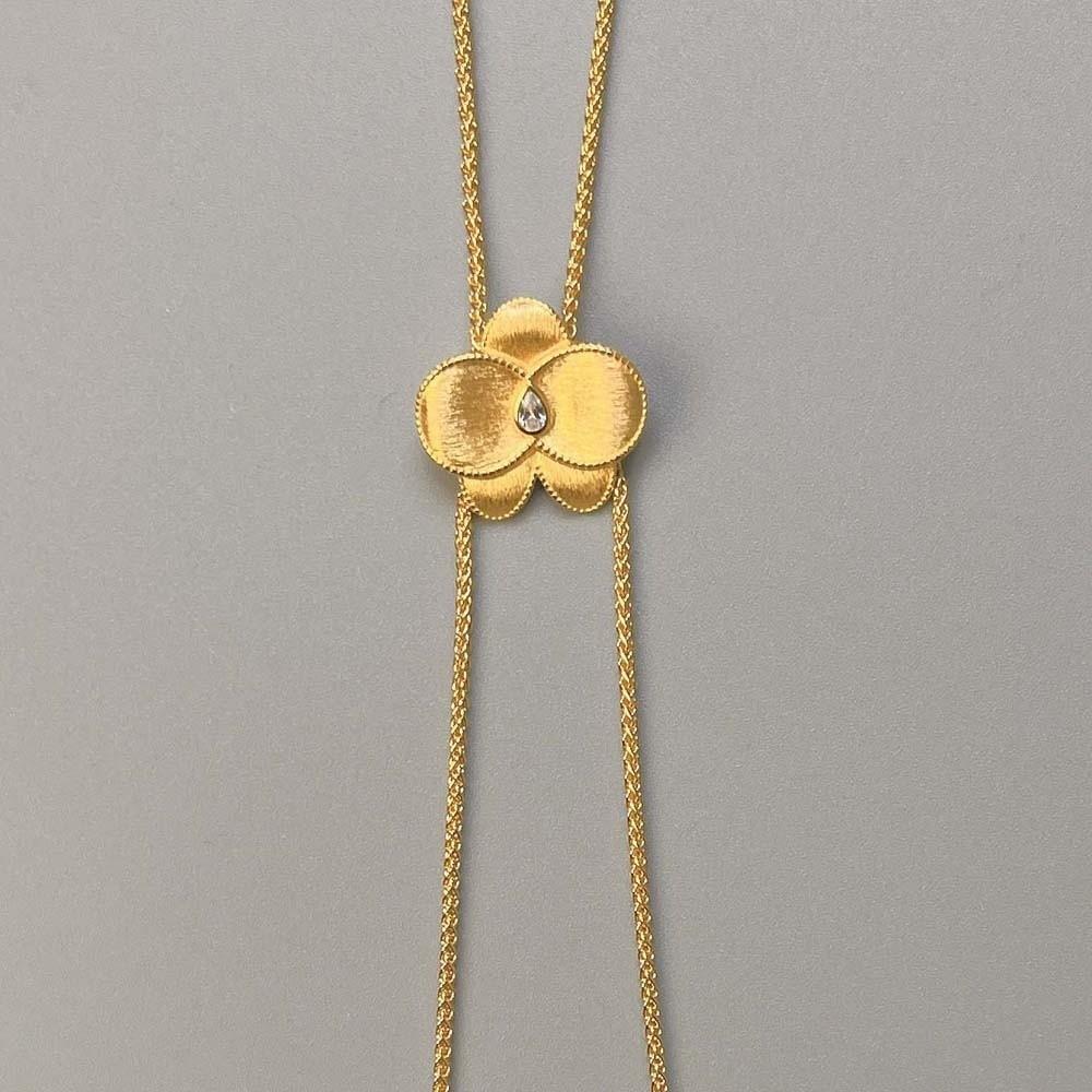 High-end Golden Collarbone Chain Luxury Exquisite Neck Pendant  Versatile