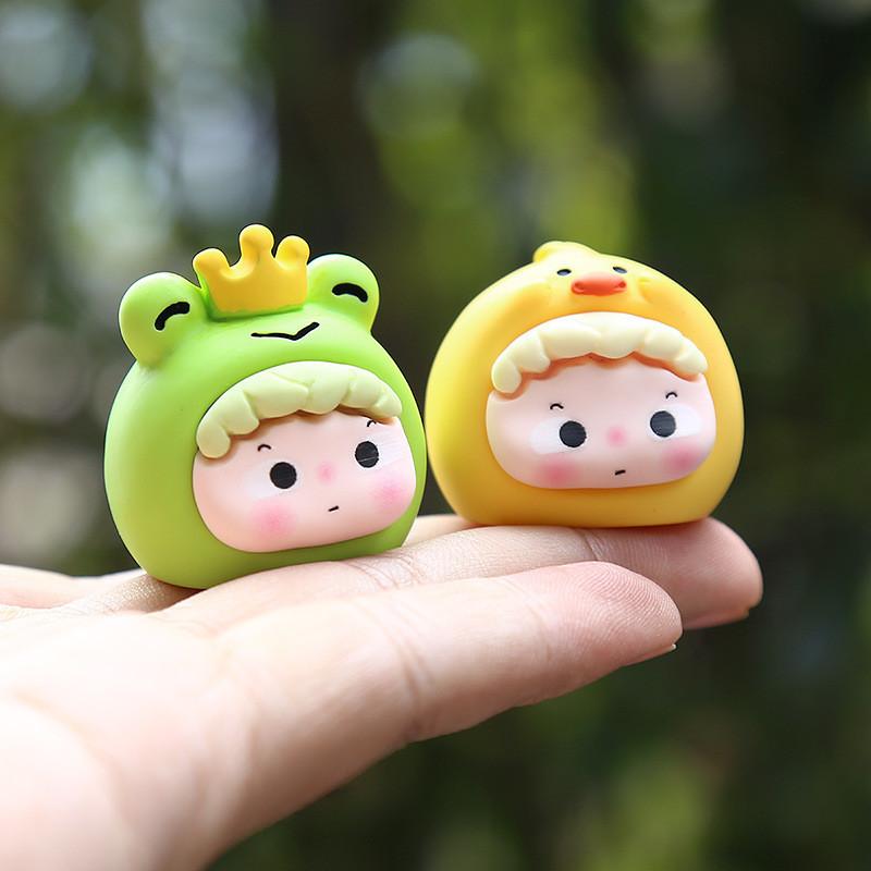 Forest Animal Girl Collectible Resin Random Box For Kids And Collectors