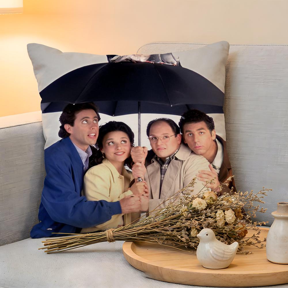 

Cushion Cover Linen SkinFriendly Soft Decorative Case for Sofa Home Decor Vantage Movie SSeinfeld Pillow cover 30x30cm