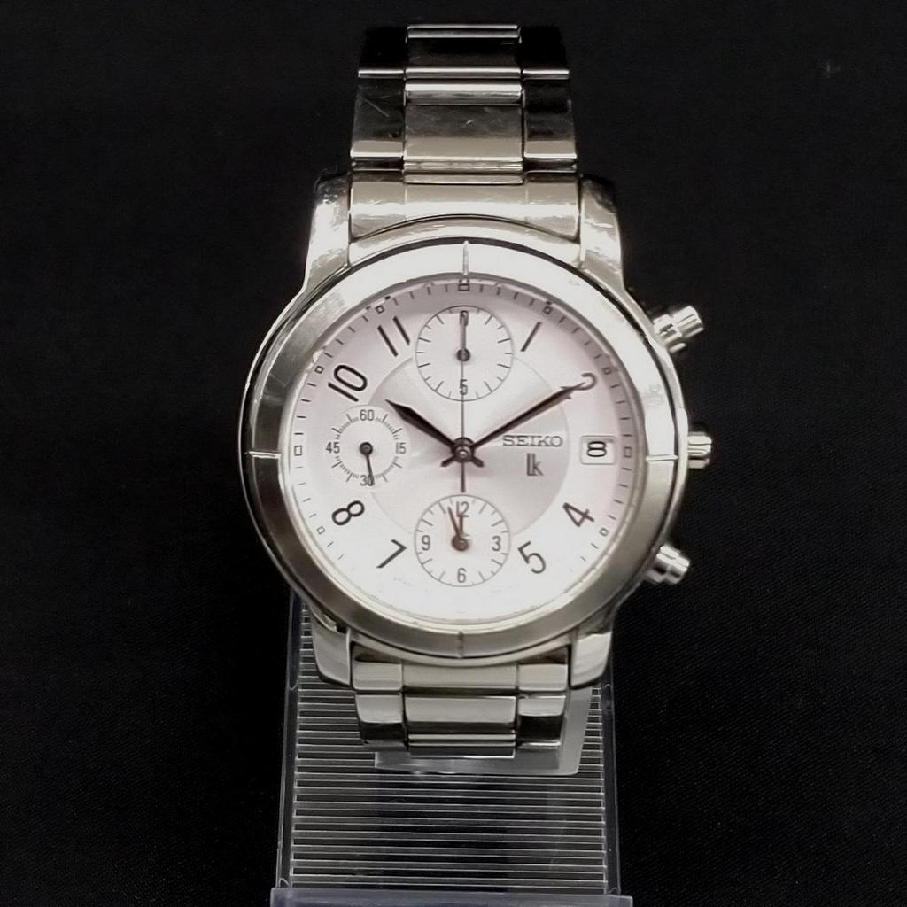Used SEIKO 7T92-0DL0 Quartz Watch