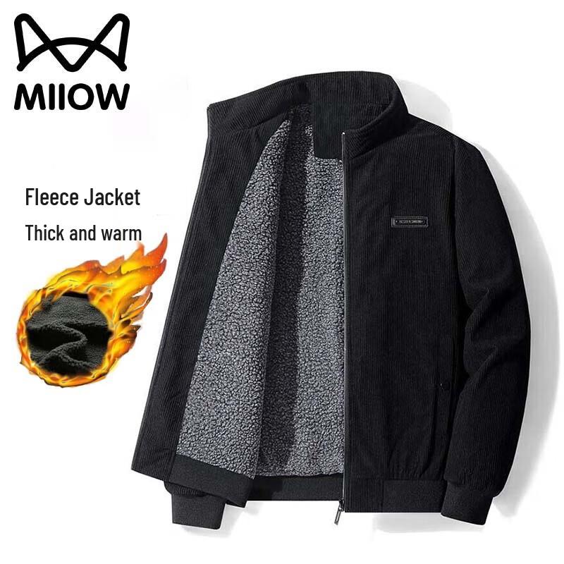 

Maoren Men s Plush-Lined Fleece Jacket 3XL